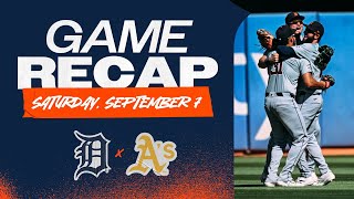 Game Highlights: RBI from Parker Meadows and Dillon Dingler Bring Tigers Win  | 9/7/2024