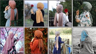 CUTE AND BEAUTIFUL HIJAB GIRLS 💕 DP cute wallpaper #videos #wallpaper #photo