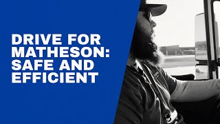 Drive for MATHESON - Safe and Efficient