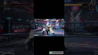 TEKKEN 8 LEROY PLAYER QUITS AGAINST MY SCRUB JUN! #tekken8  #gaming #namco #shorts