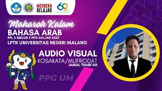 MEDIA AUDIO VISUAL KOSAKATA KETERAMPILAN BERBICARA BAHASA ARAB