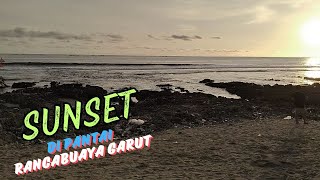 VLOG SUNSET DI PANTAI RANCABUAYA GARUT JAWA BARAT || @dafsfamilychannel