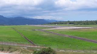 Low Flyer - Wings Air ATR 72-600 Takeoff from Pattimura Airport, Ambon