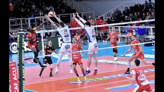 Pallavolo SuperLega - Trento-Vibo Valentia 3-1: highlights