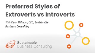 Preferred Styles of Extroverts vs Introverts