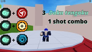 3 Doku tengoku 1 shot combo  | Shindo Life