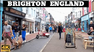 England : [4K] Walk | Brighton | Stunning Seaside Resort | Iconic Palace Pier