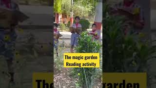 #shorts Reading activity in real situation _The magic garden  class 3 #kvs