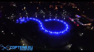 Over the Singing Fountain in Plovdiv with DJI Phantom 3 Professional - COPTERS.EU