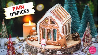 Maison en pain d'épices illuminée : tuto de Noël