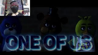 Reaction To One Of Us Remix (FNAF Song By NightCove _theFox ft. DHuesta -Animation By Noyes & Kazzi)