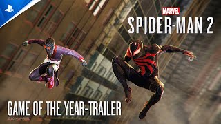 Marvel’s Spider-Man 2 – Game of the Year-Trailer I PS5, deutsch