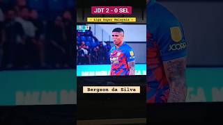 GOAL!! Bergson da Silva (JDT 2 - 0 SEL) #shorts #ligasuper #jdt #bolasepak #johor #tmj #bolamalaysia