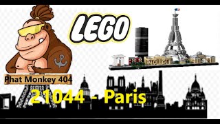 Lego Set 21044  - Paris *** Speed Build and Review ***