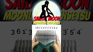 【Kalimba Cover】Moonlight Densetsu - Sailor Moon #shorts  #sailormoon #youtubeshorts