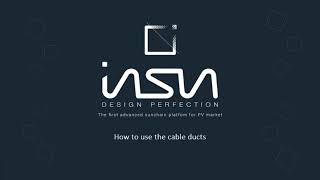 inSun - Tutorial 15: How to use the cable ducts