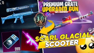 NEXT PREMIUM CRATE KAR98 l SCARL GLACIAL ? UPDATE 3.0 PUBG MOBILE