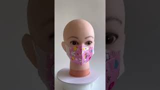 Rabbit 3D kids face mask