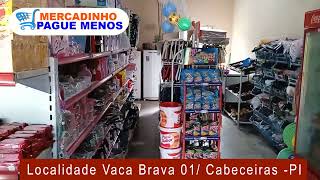 Mercadinho Pague menos maior e melhor mais amplo