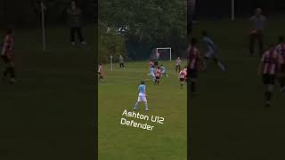 Ashton U12 Defender #brookerbros #football #soccer #skill #futuredefender #futuretalants