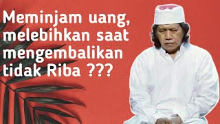 Cara menyikapi, pinjam meminjam uang - Caknun