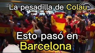 Barcelona se rebela contra Colau y canta «a muerte» por la selección a ritmo de Quevedo