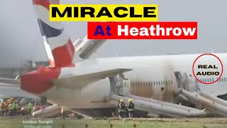 British Airways Flight BA38 Crash at Heathrow - Pilots' Heroic Save