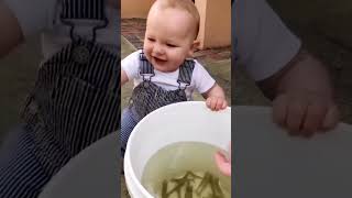 ضحكه بيبي كيوت  ♥️👶🐠#مضحك  #بيبي #بيبي_كيوت