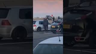 SMART CAR CRASH AT BCCMUK MEET ORIGINAL VIDEO 🎥🤣 #SMART #CRASH #CARMEET #CARSCENE #WEYMOUTH