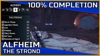 God of War Ragnarök - The Strond (Alfheim) - 100% Completion