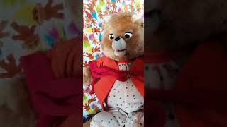 Teddy ruxpin sound working, mouth and eyes move slowly