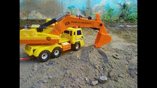 How To Convert Manual JCB Excavator Into Powerful Rc Excavator Easily