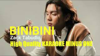 Binibini by Zack Tabudlo | HD Karaoke