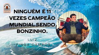 O perfil de Kelly Slater e outros surfistas da WSL  -  Cortes No Estúdio Podcast - 011 Luiz Pinga