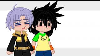 Is that your girlfriend [] Trunks x F!Goten [] Truten [] DBZ Gacha Club