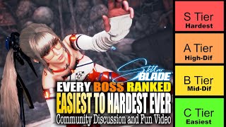 Stellar Blade - Every Boss Ranked from Easiest to Hardest Boss All Elite & Alpha Naytiba Tier List