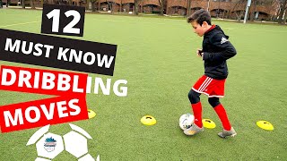 12 Dribbling Skills Every Soccer Player Should Know! ⚽