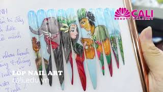 🍀Lớp Nail Art - Khóa Học Nghề Nail Trường Thẩm Mỹ Cali