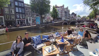 Amsterdam by boat & Reggae music