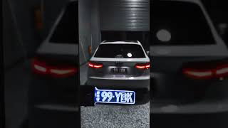 Modded Audi RS3 (8V) ‘LED Rego Keytag’ showcase with some crackle! 🤯🤍🇿🇼