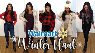 Huge Walmart Winter Haul | Affordable Clothes | Mary Dominique