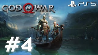 GOD OF WAR Gameplay Walkthrough Part 4  [60FPS PS5] - No Commentary