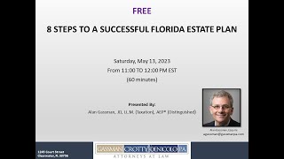 8 Steps to a Successful Florida Estate Plan