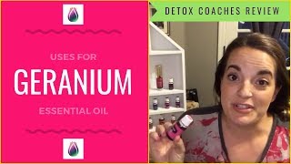 Geranium Essential Oil Uses - My Favorite Ways to Use Geranium Essential Oil by Young Living