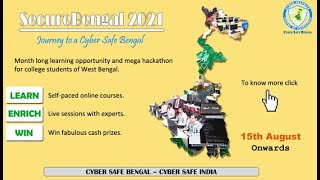 Industry Speaker Sessions for Secure Bengal 2021 - 25.09.2021