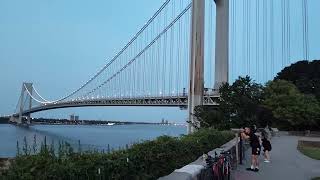 Manhattan and Brooklyn - view from Staten Island