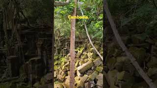 Beng mealea temple built during king Supriya varaman second.#like #walkthroughcambodia #temple