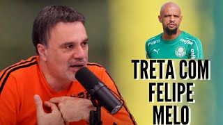 MAURO BETING comenta TRETA com FELIPE MELO