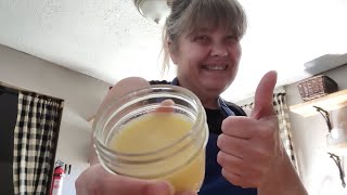 Homemade GHEE From Butter