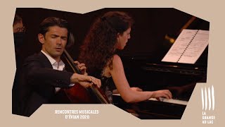 Gautier Capuçon et Béatrice Rana interprètent Beethoven à la Grange au Lac